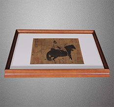 定日书画装裱配框服务案例